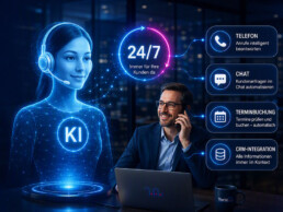 KI-Telefonassistent Keyvisual